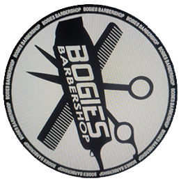 Bogies Barber Shop Logo